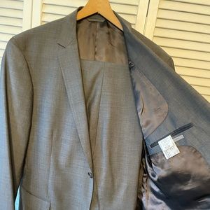 52L John Varvatos Gray Jacket Brand New